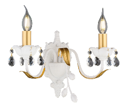 Бра "Sfera Sveta"  /B1120/2W WH+GD