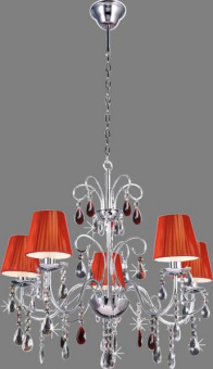 Светильник Colosseo 80910/5 VITTORIANA E14 5х60W хром